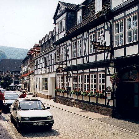 Hotel Garni Weisses Ross Stolberg i. Harz 외부 사진