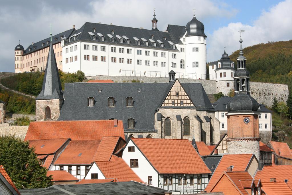 Hotel Garni Weisses Ross Stolberg i. Harz 외부 사진