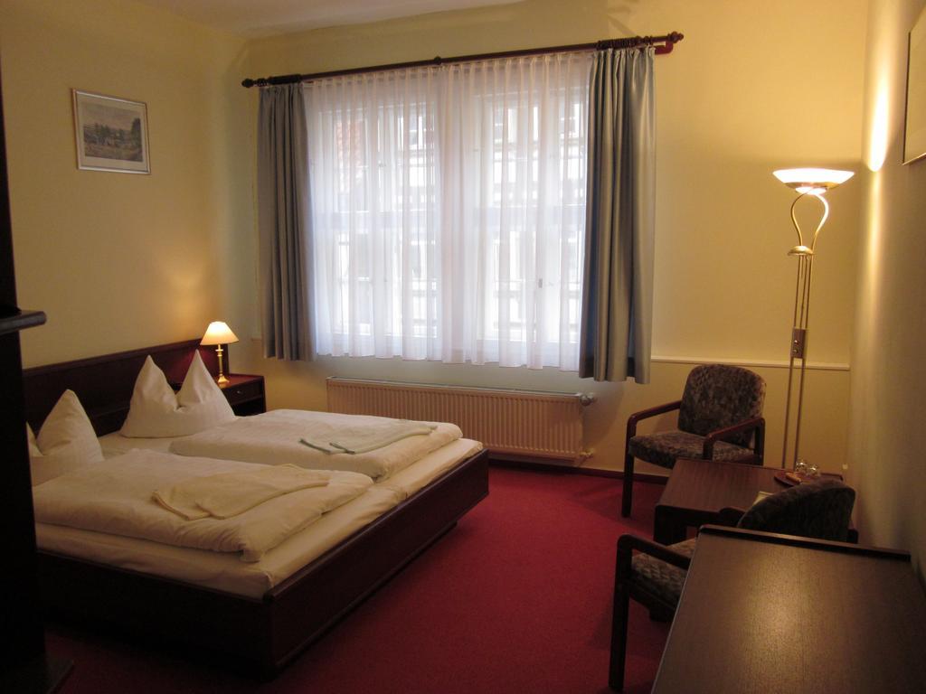 Hotel Garni Weisses Ross Stolberg i. Harz 객실 사진